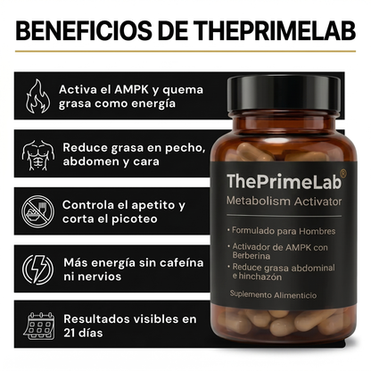 Theprimelabs® - Recuperá un aspecto firme y masculino.